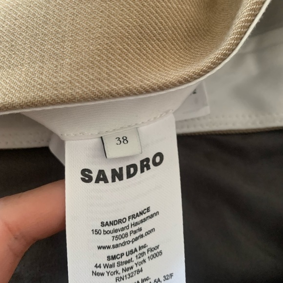 Sandro Straight-Leg Pants - Picture 8 of 9